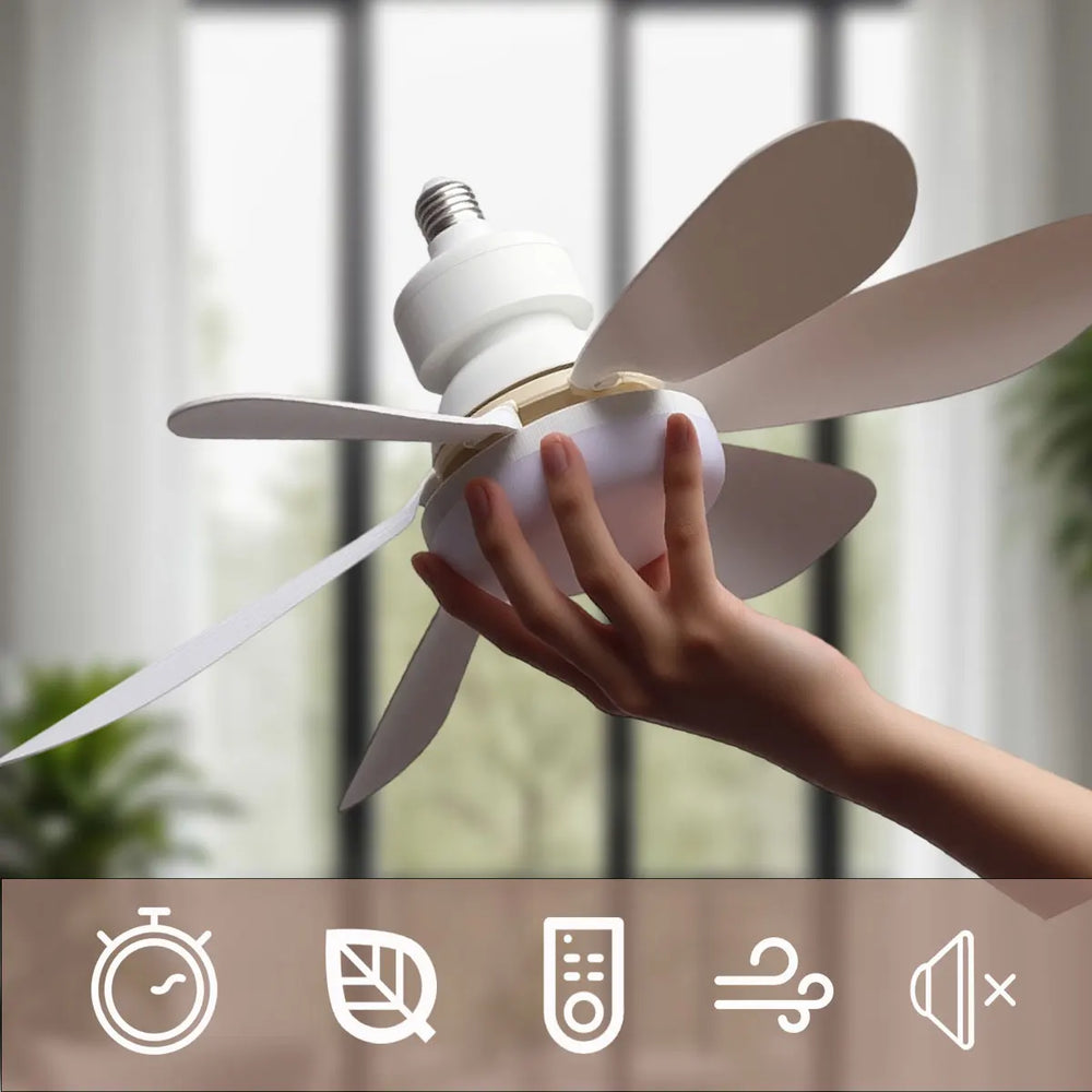 Remote-Control Ceiling Fan Light
