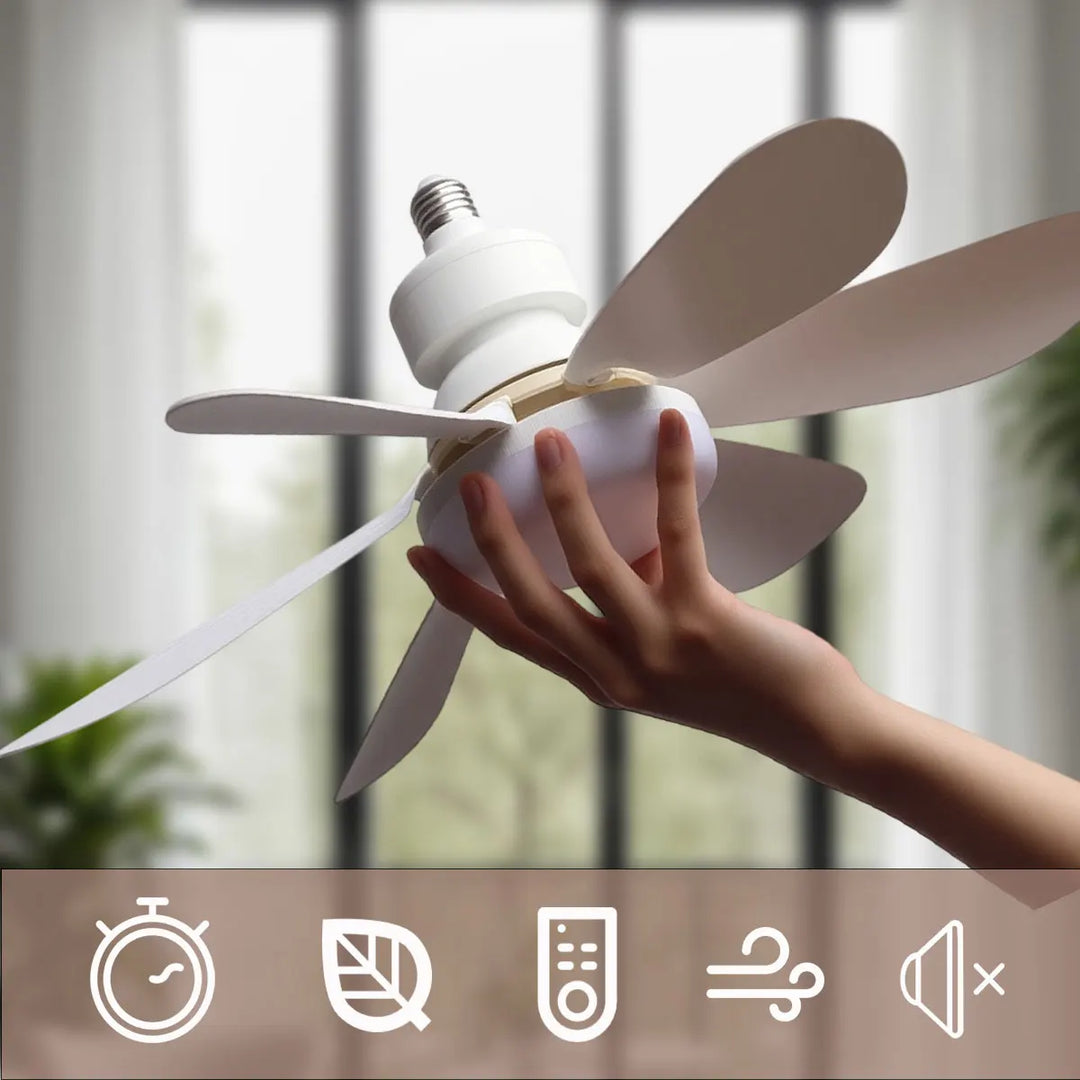 Remote-Control Ceiling Fan Light