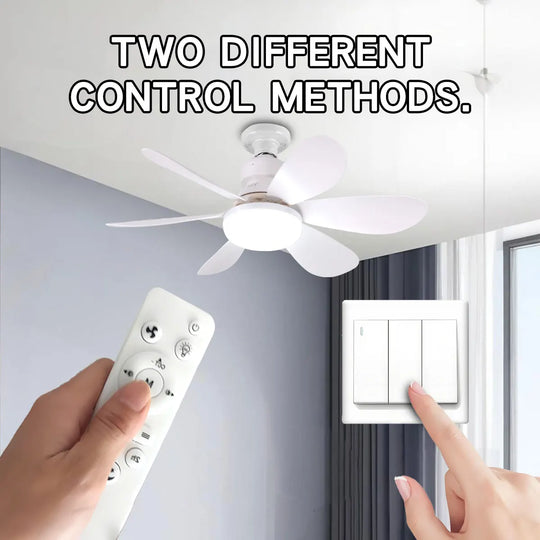 Remote-Control Ceiling Fan Light