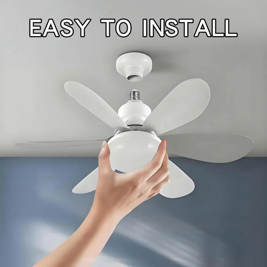 Remote-Control Ceiling Fan Light