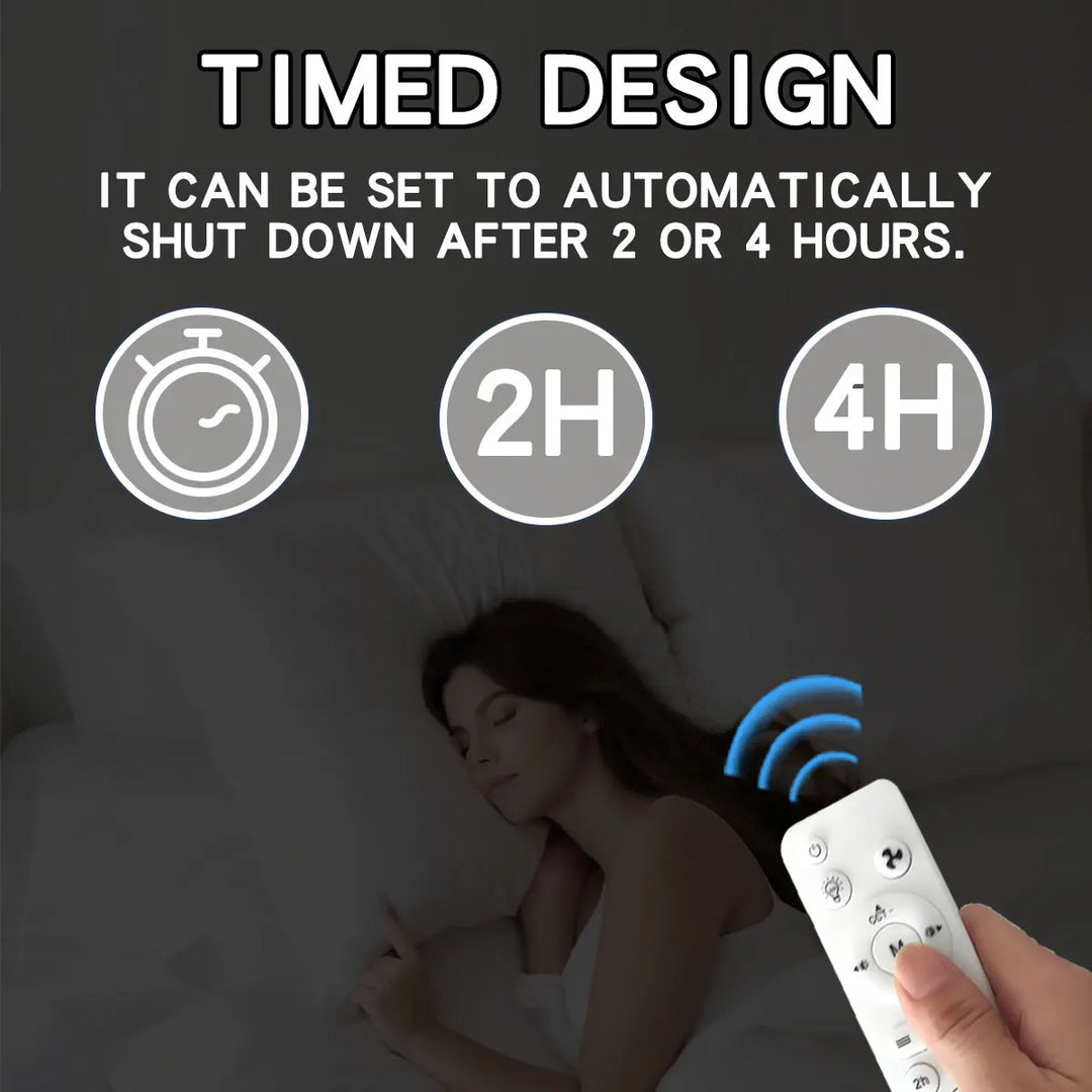 Remote-Control Ceiling Fan Light