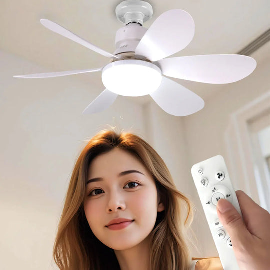 Remote-Control Ceiling Fan Light
